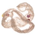 thumbnail image 1 of Sywqhk Red de pesca náutica decorativa Seaside Wall Beach Party Sea Shell (Beige) Sywqhk Para estrenar, 1 of 6