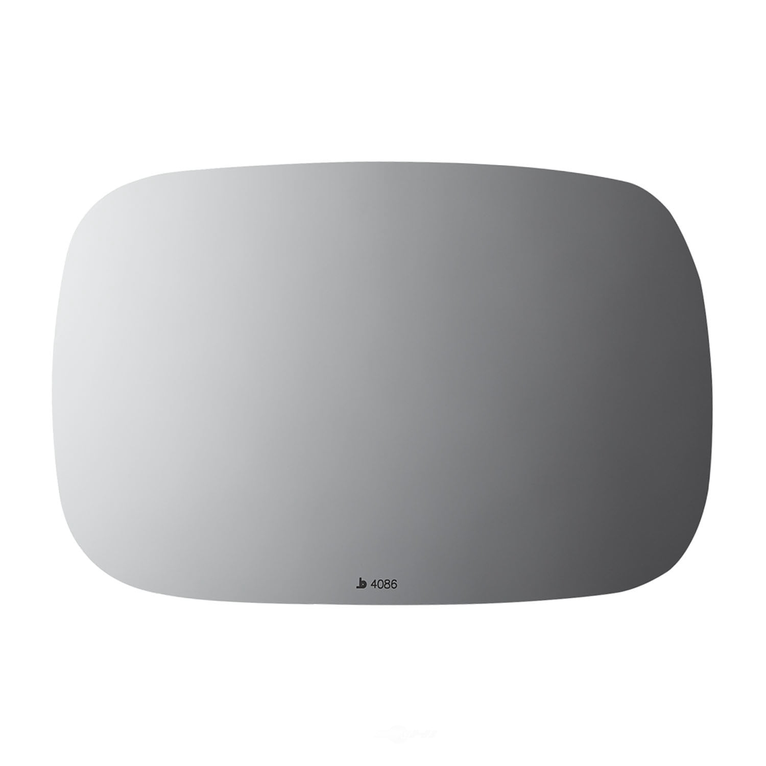 Burco Side View Mirror Replacement Glass - Clear Glass - 4086