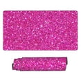 thumbnail image 2 of Bingfone Rose Red Glitter Large Gaming Mouse Pad,Extended Desk Mousepad With Stitched Edges,Non-Slip Base,Water Resist Keyboard Pad For Gamer, Office & Home, 29.5 X 16 In, 2 of 9