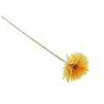 thumbnail image 2 of MasteelfCA 5pcs Artificial Gerbera Daisy Flower for Wedding Home Decoration (Yellow), 2 of 7