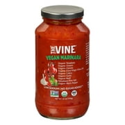 The Vine Vegan Marinara Sauce, Low Sodium, No Sugar Added. Organic, Non GMO, Low Carb, Gluten-Free, Keto, Paleo, Kosher, (Pack of 3)