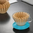 thumbnail image 3 of 50Pcs Coffee Filter Paper Basket Filters Paper Filter accessories Premium Coffee Filters Paper Portable Coffee for Coffee Machine S, 3 of 9