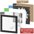 thumbnail image 3 of Innovative Haus 12x12 Picture Frame Set of 9 in Black. Display Pictures 8x8 Photo with Mat or 12x12 Pictures without Mat. Home Decorative for Wall Gallery Hanging. Classic Gallery Square Photo Frame., 3 of 11