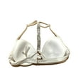 thumbnail image 3 of Victoria's Secret Women's Shine Strap Full Coverage Push-Up Bikini Swim Top White 34DDD NWT, 3 of 3
