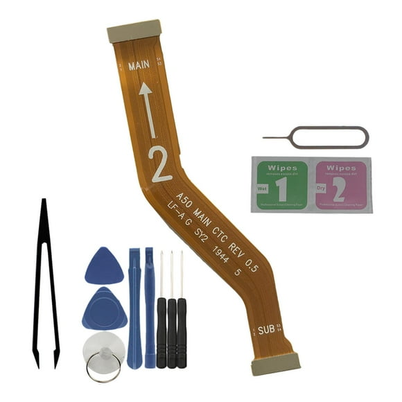 Pieza De Reparación Del Conector Del Cable Flexible LCD De La Placa Base Para Samsung Galaxy A50 2019