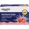 Equate Strawberry Nutritional Shake, 8 oz, 6ct