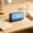 Blue, variant on MORVLIX Stain Resistant Fabric Double Zipper Pencil Case – Magnetic Foldable Multi Compartment Stationery Bag with Phone Stand Large Capacity Portable Storage Pouch for Study Office Daily Use Blue