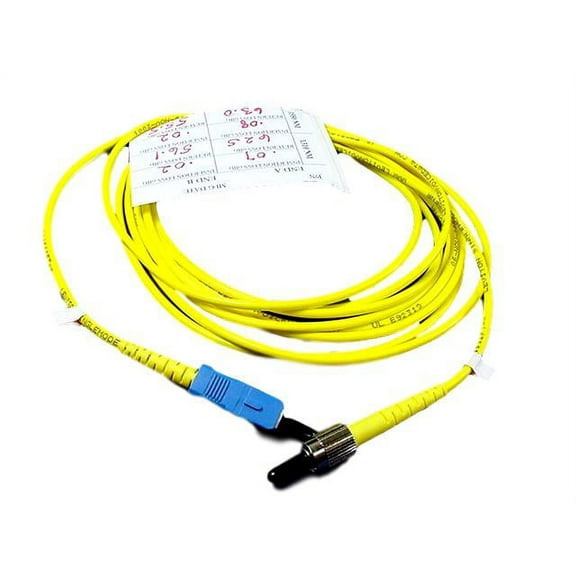 3M Leviton Fiber Optic Singlemode Simplex Patch Cable Cord SC FC SPC SPSCF-S03