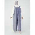 thumbnail image 5 of Blue - Unlined - Sweatheart Neckline - Jumpsuit - Benin, 5 of 7