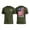 F251-Army Green, variant on Mens 250th Anniversary USA Shirts American Flag T Shirt 4th Of July Tshirts Men's Short Sleeve T Shirts Summer Tee Patriotic Tops Stretch Tee Shirts