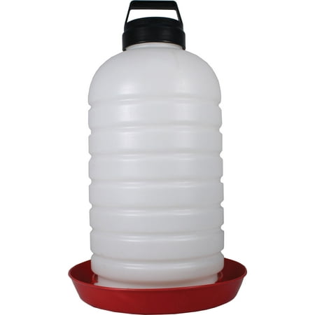- TOP FILL POULTRY FOUNTAIN OPAQUE/RED 7 GALLON