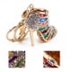 thumbnail image 5 of Charm Pendant Bag Key Chain Unique Shape Rhinestone Crystal Keyring Charm Pendant Purse Key Ring Keychain ANGGREK BJGYBJ, 5 of 8