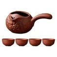 thumbnail image 2 of Tetera de cerámica con juego de tazas Macarena, 2 of 8
