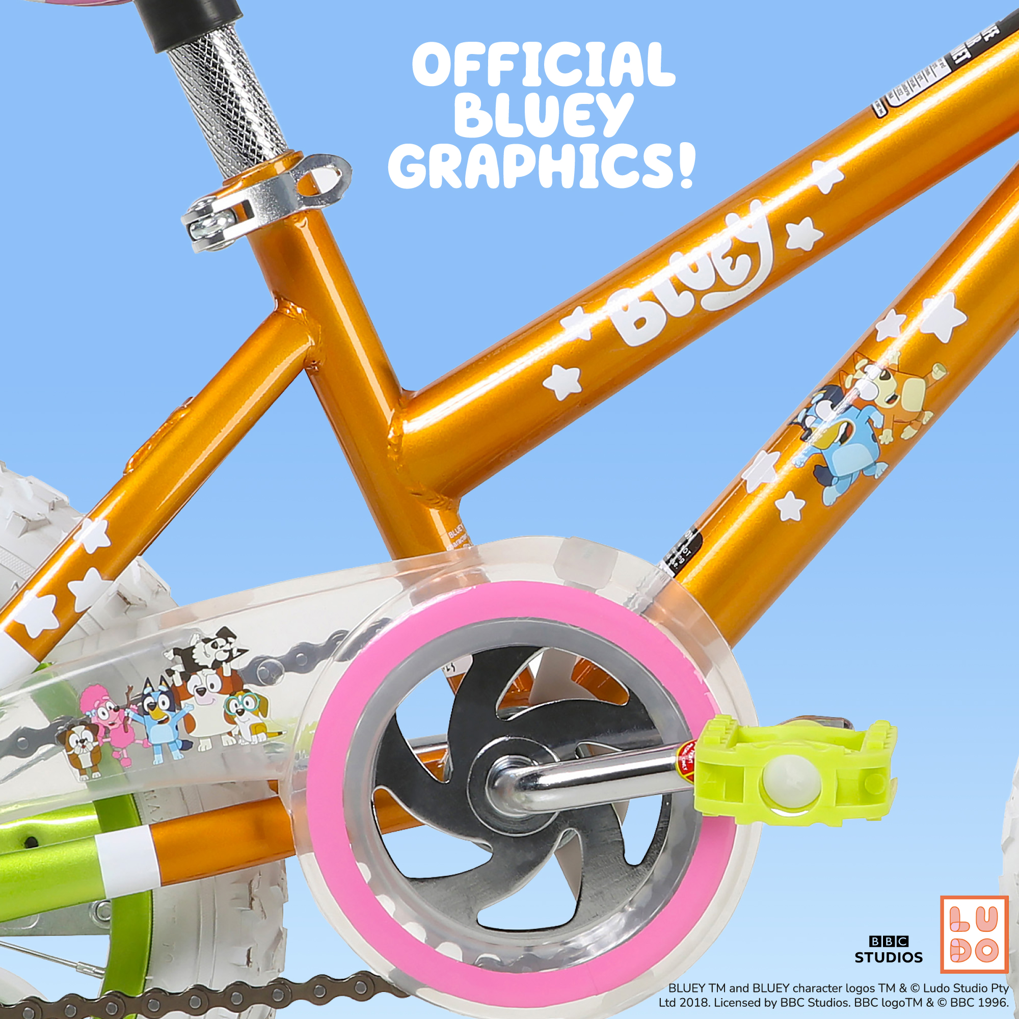 Dynacraft Bluey 12" Kids Bike photo 3