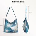 thumbnail image 4 of Canvas Tote Bag for Women Fashion Abstract Modern Oil Painting Shopping Bag for School Commuting, 4 of 5