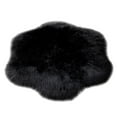 thumbnail image 2 of Faux Sheepskin Rug, Plush Carpet Mat, Soft Non-Slip Area Rug for Bedroom Floor Warmth, 2 of 2
