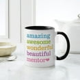 thumbnail image 4 of CafePress - Awesome Mentor Mug - 11 oz Ceramic Mug - Novelty Coffee Tea Cup, 4 of 4
