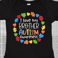 thumbnail image 4 of Inktastic I Love My Brother Autism Awareness Boys or Girls Baby Bodysuit, 4 of 5