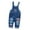 Blue, variant on Boys Jeans Size 7 Bootcut Girls Denim Overalls Kids Sleeveless Wide Leg Jumpsuit Bib Overall with Pockets 4-14 Years Boys Youth Relaxed Fit Overall