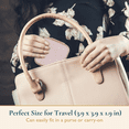 thumbnail image 2 of ComfiTime Estuche de Viaje para Joyas con Espejo: Organizador de Terciopelo para Hombres y Mujeres, Pequeño Joyero para Pendientes, Pulseras y Relojes, Porta Joyas con Divisor Extraíble, 2 of 11