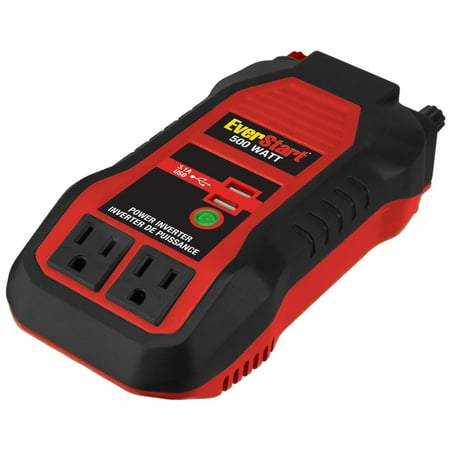 Everstart 500 Watt Power Inverter with USB