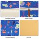 thumbnail image 4 of Asiento elevador para niños pequeños SMZCTYI con correas de seguridad antideslizantes, azules, 4 of 6
