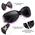 thumbnail image 3 of Gafas de Sol Myiaur Polarizadas con Protección UV400 para Mujer (Pack de 2), 3 of 6