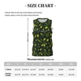 thumbnail image 4 of Naloa Green Branch Olive Basketball Jersey Reversible Men's Mesh Athletic Sports Shirts Training Practice S-4XLMedium, 4 of 6