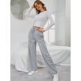 thumbnail image 5 of Solid Drawstring Slant Pocket Sweatpants, 5 of 7