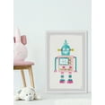 thumbnail image 3 of Marmont Hill Girly Robot Framed Wall Art, 3 of 6