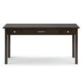 thumbnail image 6 of Simpli Home Avalon SOLID WOOD Contemporary 60 inch Wide Large Desk in Tobacco Brown, 6 of 10