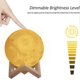 thumbnail image 4 of 3d Moon Lamp, 15cm Rgb Moon Lamp, 16 Colors 4 Lighting Modes, Led Night Light, 4 of 5