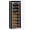 Black, variant on 9 Lattices Shoe Rack Organizer, Fashionable Room-Saving Shelf Shoe Rack for Door, Non-woven Fabric Shoe Cabinet with doors for Home, (22.83" L x 11.4" W x 63" H)
