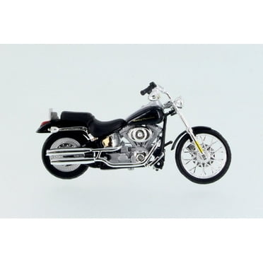 2000 Harley Davidson FXSTD Softail Deuce, Black - Maisto 31360/31 - 1/18 Scale Diecast Model Toy Car