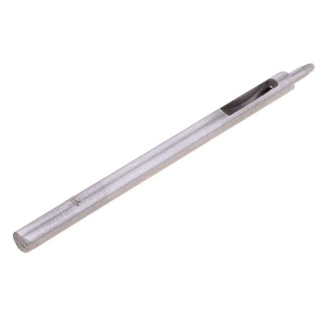 Almencla Outil de Perforation Rond Trou Creux 1.8mm pour Cuir Ceinture Tissu Plastique