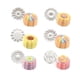 thumbnail image 4 of Juego de 6 moldes para tartas de luna hechos a mano con sellos de postre con temática lunar para decoraciones creativas de tartas y pasteles navideños, 4 of 8
