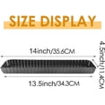 thumbnail image 2 of Cyimi Rectangular Tart Pan 14 Inch Nonstick Quiche Pie Pan with Removable Bottom Tart Pan for Pies, Quiche Bakeware, Cheese Cakes, Desserts, 2 of 7