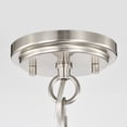 thumbnail image 2 of 60/5333 Nuvo Lighting Ginger-Three Light Pendant-16 Inches Wide by 17 Inches High-Brushed Nickel Finish    -Traditional Installation, 2 of 17