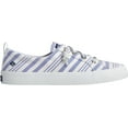 thumbnail image 2 of Women's Sperry Top-Sider Crest Vibe Beach Stripe Sneaker Blue/White Canvas 5 M, 2 of 6