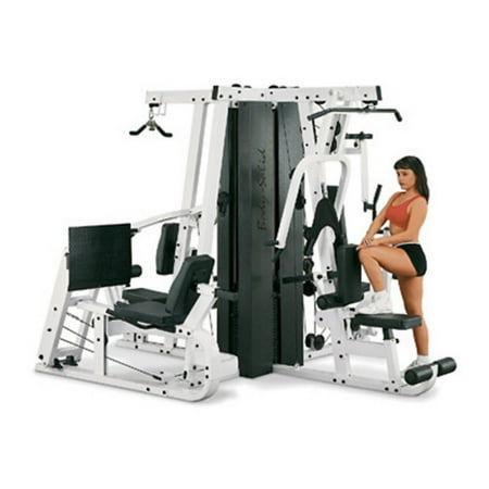 Body-Solid EXM4000S Leg Press Attachment with Swivel, Silver, 1420 lbs for Lower Body Strength