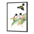 thumbnail image 3 of Designart 'Ancient Birds III' Traditional Framed Canvas Wall Art Print, 3 of 5