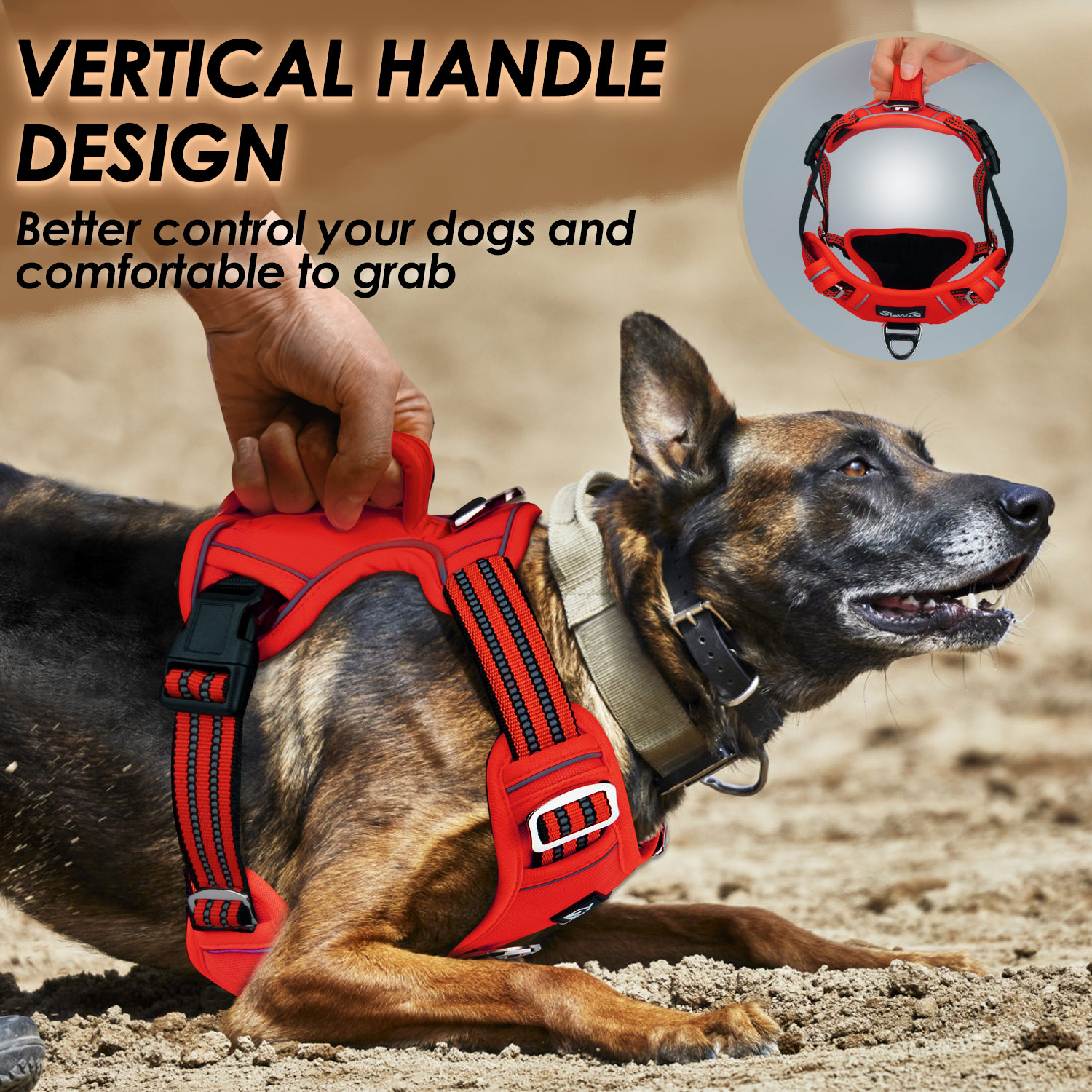 AutoWT No-Pull Dog Harness Large photo 4