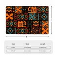 thumbnail image 4 of XMXT Indoor Area Rug, African Tribal Decoration Graffiti Non-Slip Polyester Rugs for Living Room, 36 x 24 inches, 4 of 9