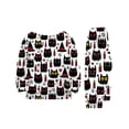 thumbnail image 4 of 2026 Matching Family Halloween Pajamas Set, Fall Sleepwear, Ghost & Pumpkin Printed Holiday Sleepwear, Soft Loungewear PJs Outfit, 4 of 4