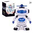 thumbnail image 2 of Dancing Robot Toy Smart 360° Body Spinning Singing Robot Music Robot Toy for Kid, 2 of 10