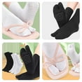 thumbnail image 3 of RENACLIPY 2Pairs Silicone Toe Separator Socks Non Skid Toe Socks Breathable Assorted Colors, 3 of 7