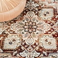 thumbnail image 6 of SAFAVIEH Vintage Persian Jackson Medallion Area Rug, Red/Ivory, 5'3" x 7'7", 6 of 8