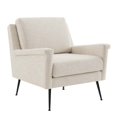 thumbnail image 2 of Modway Chesapeake Fabric Armchair in Black Beige, 2 of 8