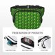 thumbnail image 5 of Disketp Happy St. Patrick's Day Riñonera de Doble Capa, Bolsa de Cintura Ajustable para Viajes, Correr y Senderismo, Riñonera Ligera para Hombre y Mujer, 5 of 9