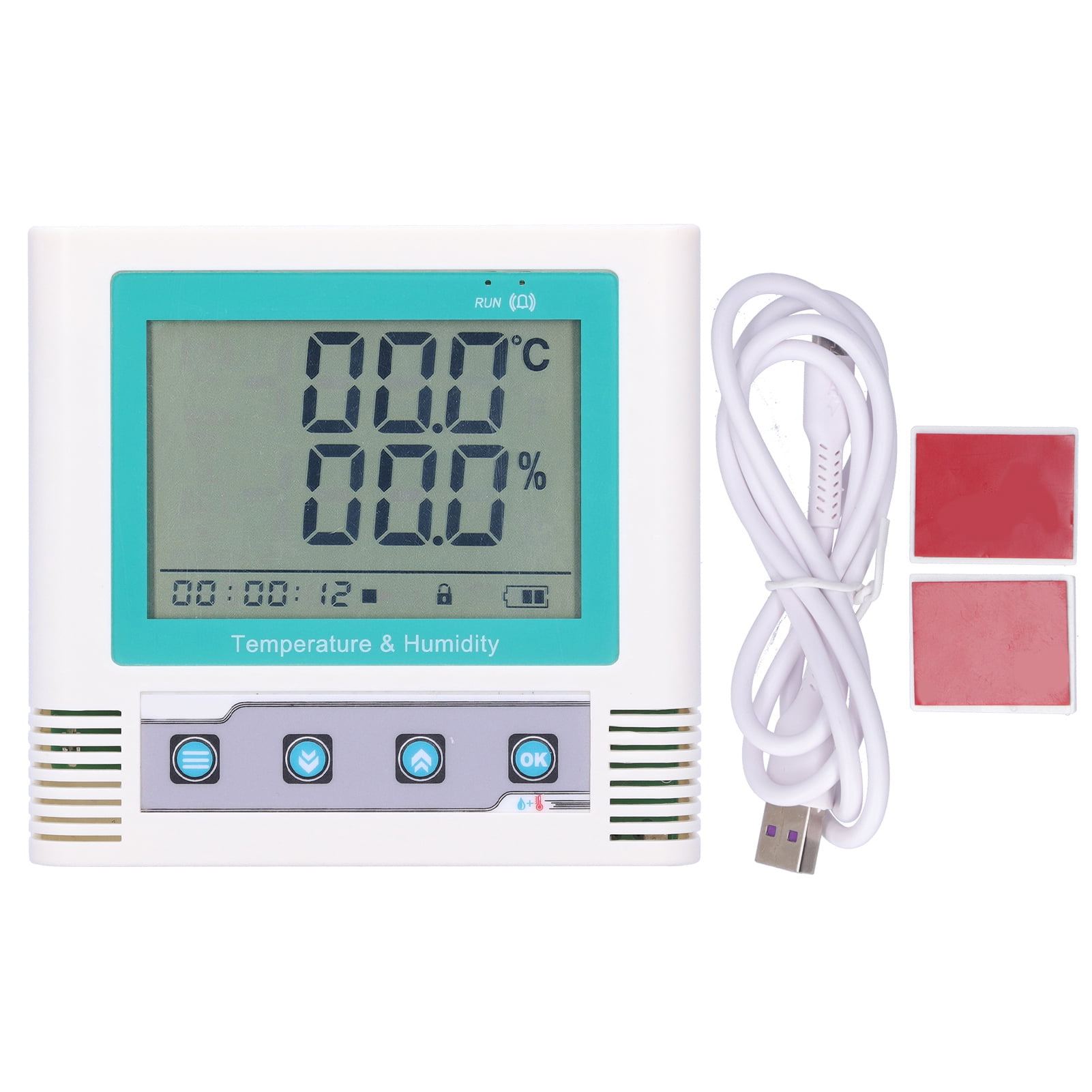 Temperature Humidity Data Logger, LCD Display Temperature Humidity
